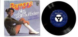 Ramona - Alles, Was Wir Woll'n Auf Erden / Ich muß telefonieren Plak (10/7.5) PLK26148 - Gökçekoleksiyon
