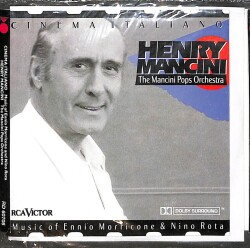Henry Mancini & The Mancini Pops Orchestra - Cinema Italiano / Music Of Ennio Morricone & Nino Rota CD (İkinci El) CD5797 - 1