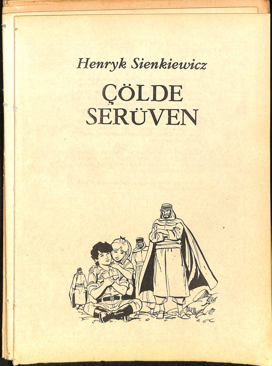 Henyrk Sienkiewicz - Çölde Serüven Çizgi Roman NDR98311 - 1