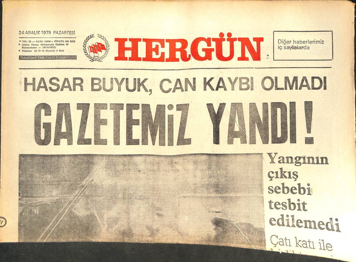 Her Gün Gazetesi 24 Aralık 1979 - TKP İçinde Kanlı Savaş! - Ekonomide Savurganlık Semineri Yapıldı! GZ141959 - 1