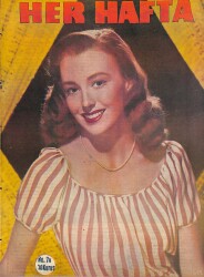 Her Hafta - Cumartesi Günleri Çıkan Haftalık Magazin Sayı 74 27 Kasım 1948 - Milyonları Okuduğu Ve Seyrettiği Eser Amber, Kerime Nadir NDR82512 - Gökçekoleksiyon