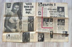 Her Şey Dergisi 3 Mart 1971 Sayı: 1 - Türkan Şoray İlk Röportajını Yazdı - Raquel Welch - Ursula Andress - Filiz Akın - Taş Bebek Gönül Yazar GZ153367 - 2