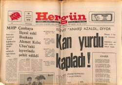 Hergün Gazetesi 10 Ağustos 1978 - Topkapıdaki Rus Pazarını Ortaya Çıkaran Gümrükçü Sürgün Edildi GZ72464 - 1