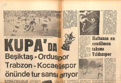 Hergün Gazetesi 11 Mayıs 1977 - Takımlar Kupada Şans Arıyor GZ103673 - 2
