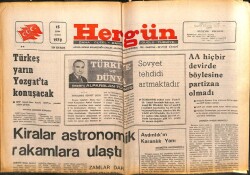 Hergün Gazetesi 13 Ekim 1978 - Türkeş Yozgatta Konuşacak GZ103720 - 2