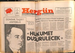 Hergün Gazetesi 13 Haziran 1978 - Hükümet Düşürülecek GZ103721 - 1