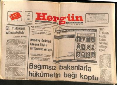 Hergün Gazetesi 13 Şubat 1979 - Türkeş Ve Demirel Maraşın Kurtuluşunu Kutladılar GZ82531 - 1