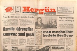 Hergün Gazetesi 14 Şubat 1979 - İran Meçhul Bir Hedefe İlerliyor GZ103603 - 1