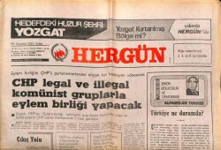Hergün Gazetesi 15 Ağustos 1980 - Komünistler Bir Bayramı Daha Buladı ! GZ69004 - 2