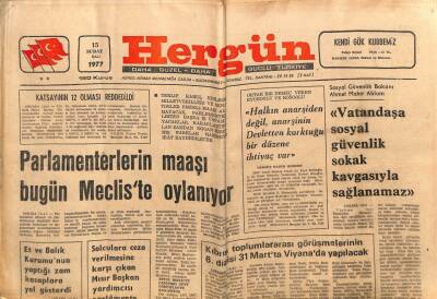 Hergün Gazetesi 15 Şubat 1977 - Afganistan Türklerinin Durumu Gittikçe Ciddileşiyor GZ72451 - 2