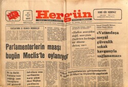 Hergün Gazetesi 15 Şubat 1977 - Afganistan Türklerinin Durumu Gittikçe Ciddileşiyor GZ72451 - 1