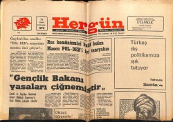 Hergün Gazetesi 15 Şubat 1978 - 150 Milyon Lira Değerinde Esrar Ele Geçti GZ72462 - 2