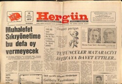 Hergün Gazetesi 15 Şubat 1979 - Rusya İrandaki Durumdan Memnun GZ66445 - 1