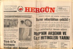 Hergün Gazetesi 16 Mayıs 1980 - Pahalılıktan Şikayetçi Olmayan Yok , Odunun Tanesi 10 Lira... GZ69022 - 1