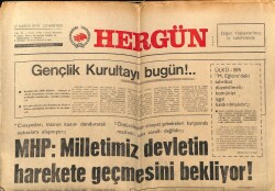 Hergün Gazetesi 17 Kasım 1979 - MHPMilletimiz Devletin Harekete Geçmesini Bekliyor GZ66434 - 2