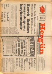 Hergün Gazetesi 19 Kasım 1978 - Ecevit İktidarı Meşruluğunu Kaybetmiştir GZ66349 - 1