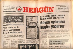 Hergün Gazetesi 2 Temmuz 1980 - MSP Lideri Hırsını Tatmin İçin Herşeye Razı Oluyor GZ72449 - 2