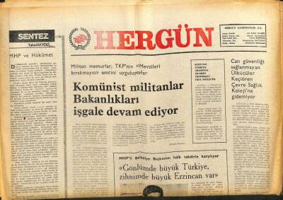 Hergün Gazetesi 20 Aralık 1979 - Kömür İşetmelerinde 8 Milyonu Yediler GZ104040 - 1