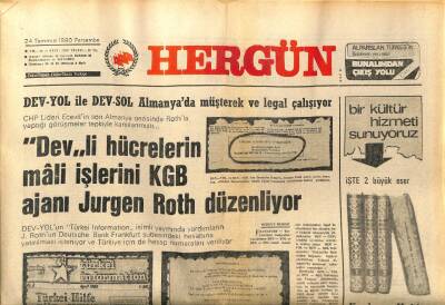 Hergün Gazetesi 24 Temmuz 1980 - Sadaka-i Fıtır Miktarları Açıklandı GZ89513 - 1