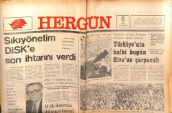 Hergün Gazetesi 27 Nisan 1979 - Sıkıyönetim DİSKe Son İhtarını Verdi GZ103697 - 1