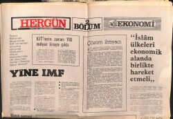 Hergün Gazetesi 28 Kasım 1979 - Yine IMF GZ103651 - 2