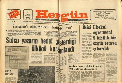 Hergün Gazetesi 3 Şubat 1977 - Hülya Sözer Sahneye Çıkıyor GZ87259 - 1