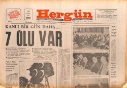 Hergün Gazetesi 30 Mayıs 1978 - Kanlı Bir Gün Daha 7 Ölü Var GZ103591 - 2