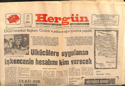 Hergün Gazetesi 30 Ocak 1979 - Ülkücülere Uygulanan İşkencenin Hesabını Kim Verecek GZ103588 - 1