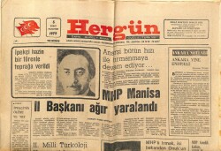 Hergün Gazetesi 5 Şubat 1979 - Abdi İpekçi Hazin Bir Törenle Toprağa Verildi GZ66453 - 2