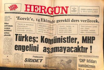 Hergün Gazetesi 6 Ağustos 1979 - İbrahim Çiftçi İçin Başka Bir Davadan Yine İdam İsteniyor GZ79506 - 1