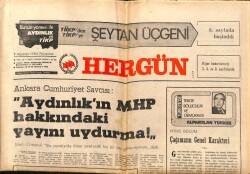 Hergün Gazetesi 7 Ağustos 1980 - Doktorlar Bütün Yurtta Yarın Bir Günlük İşi Bırakma Eylemi Yapacak GZ69003 - 2