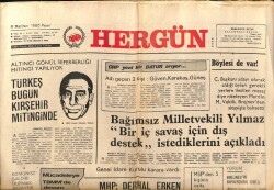 Hergün Gazetesi 8 Haziran 1980 - MHPDerhal Erken Seçime Gidilmesi Şarttır GZ66460 - 2