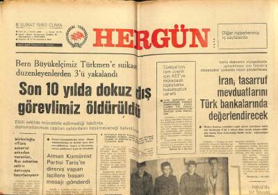 Hergün Gazetesi 8 Şubat 1980 - Malatyada Belediye Başkanlığı Seçimi Pazar Günü Yapılacak GZ87313 - 1