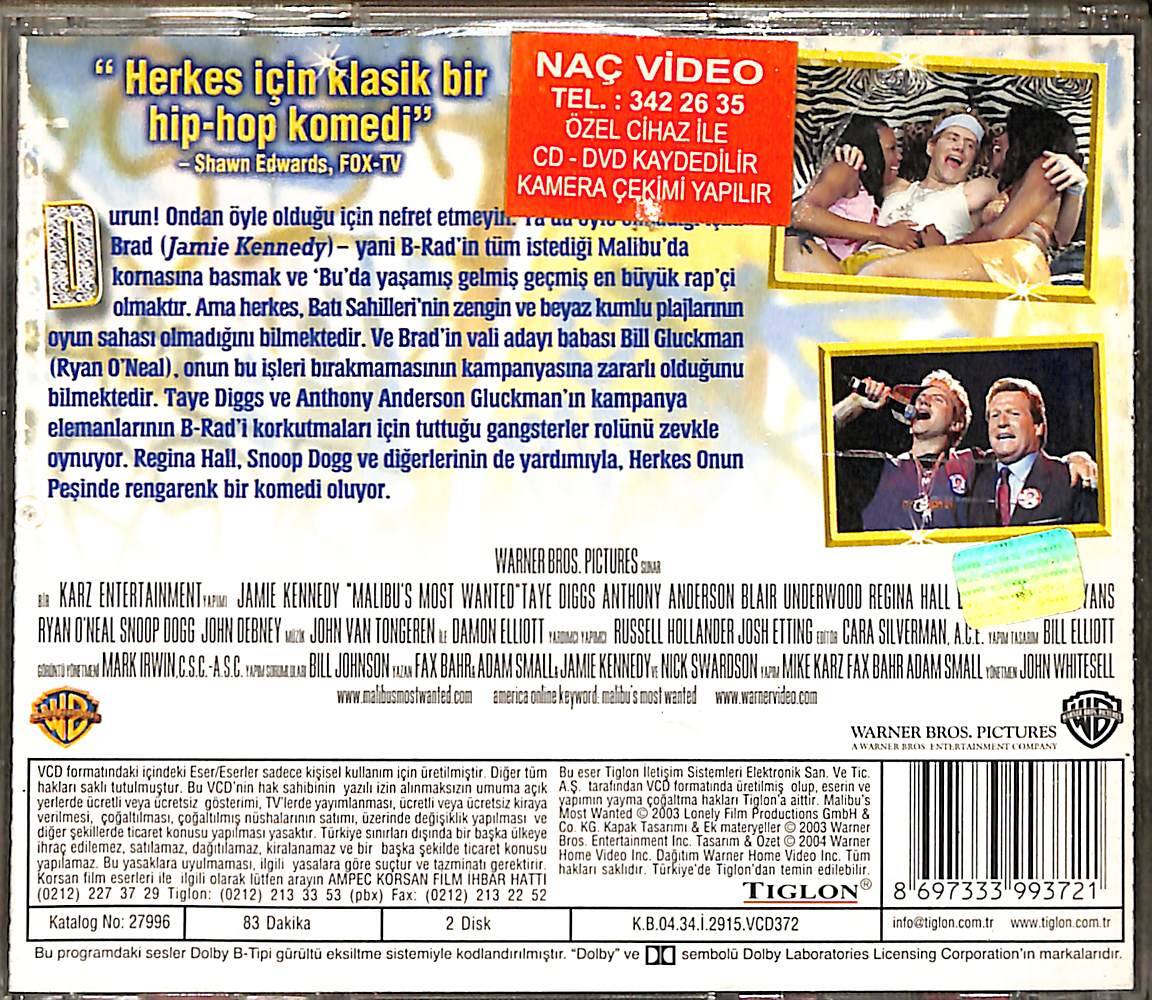 Herkes Onun Peşinde – Malibu's Most Wanted (2003) Orijinal VCD Film VCD28958 - 2