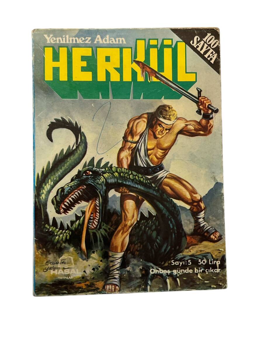 Herkül Yenilmez Adam Sayı: 5 - 50 Lira NDR98905 - 1