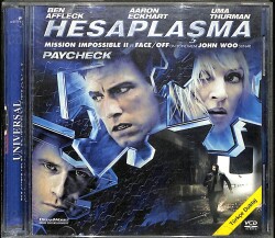 Hesaplaşma - Paycheck (2003) Orjinal VCD Film ' Ben Affleck - Uma Thurman ' VCD28223 - 1