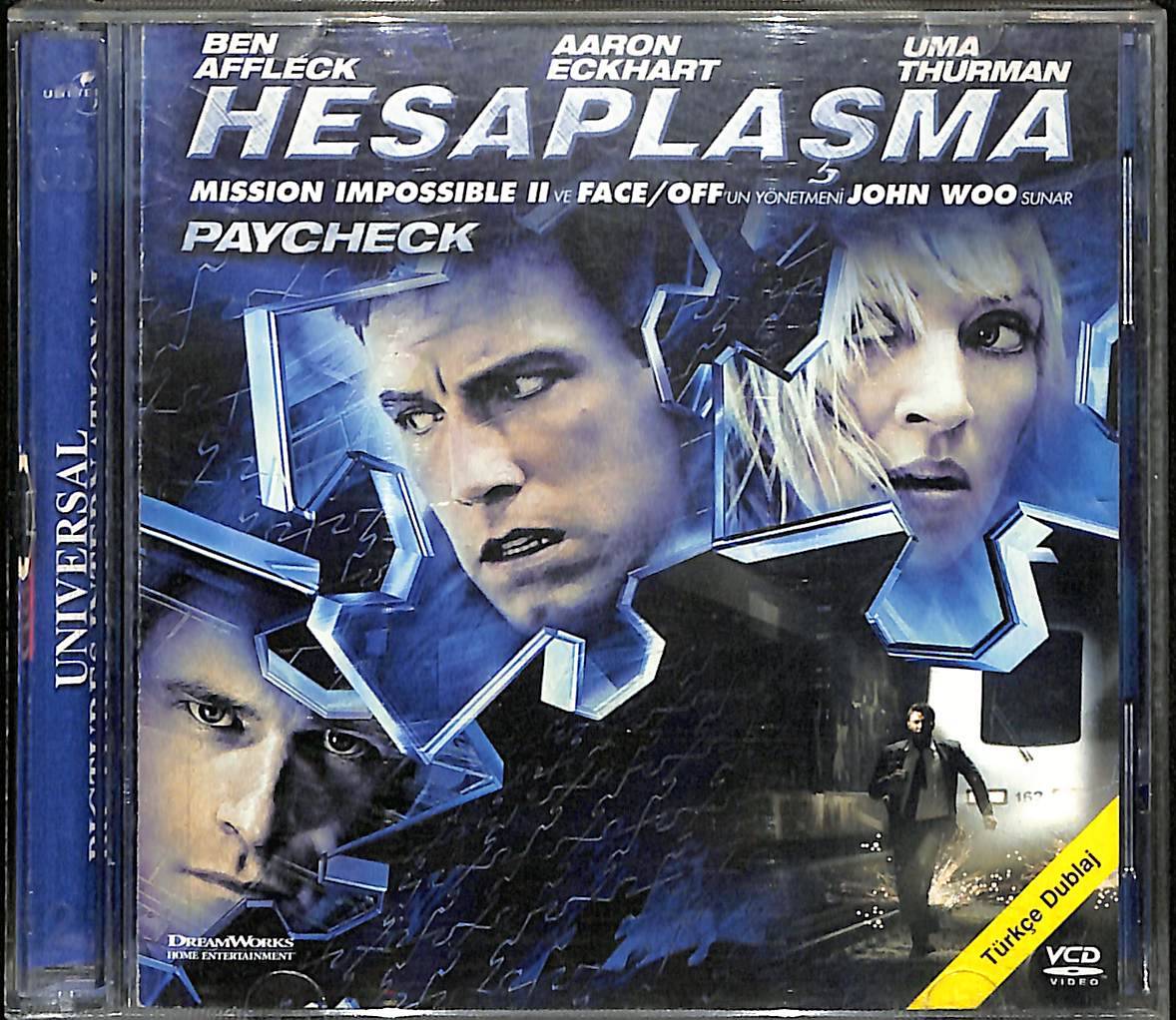 Hesaplaşma - Paycheck (2003) Orjinal VCD Film ' Ben Affleck - Uma Thurman ' VCD28223 - 1