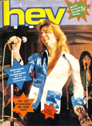 Hey Dergi - 5 Aralık 1973 - Tee Set, Nükhet Duru, Aydın Tansel, Suzı Quatro, Murat Soydan, Halit Akçatepe, Orhan Gencebay NDR84739 - Gökçekoleksiyon