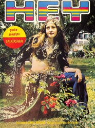 Hey Dergisi 13 Haziran 1973 Sayı : 30 - Erol Büyükburç Poster - Dilek Kutusu * Orhan Gencebay-Cem Karaca NDR90813 - Gökçekoleksiyon