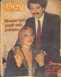 Hey Dergisi 30 Kasım 1981 SAYI: 4 - İbrahim Tatlıses - Hülya Koçyiğit - MFÖ - Kibariye - Ferdi Özbeğen - Zeki Müren NDR90505 - 1