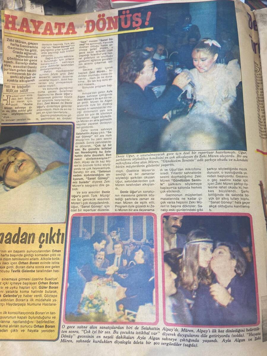 Hey Dergisi 30 Kasım 1981 SAYI: 4 - İbrahim Tatlıses - Hülya Koçyiğit - MFÖ - Kibariye - Ferdi Özbeğen - Zeki Müren NDR90505 - 2