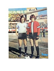 Hey Dergisi Beşiktaş Oyuncuları Tezcan-Sabri Poster KRT23294 - Gökçekoleksiyon