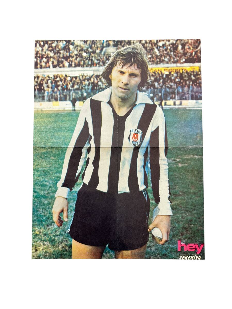 Hey Dergisi Futbolcu Zekeriya Poster KRT23406 - 1