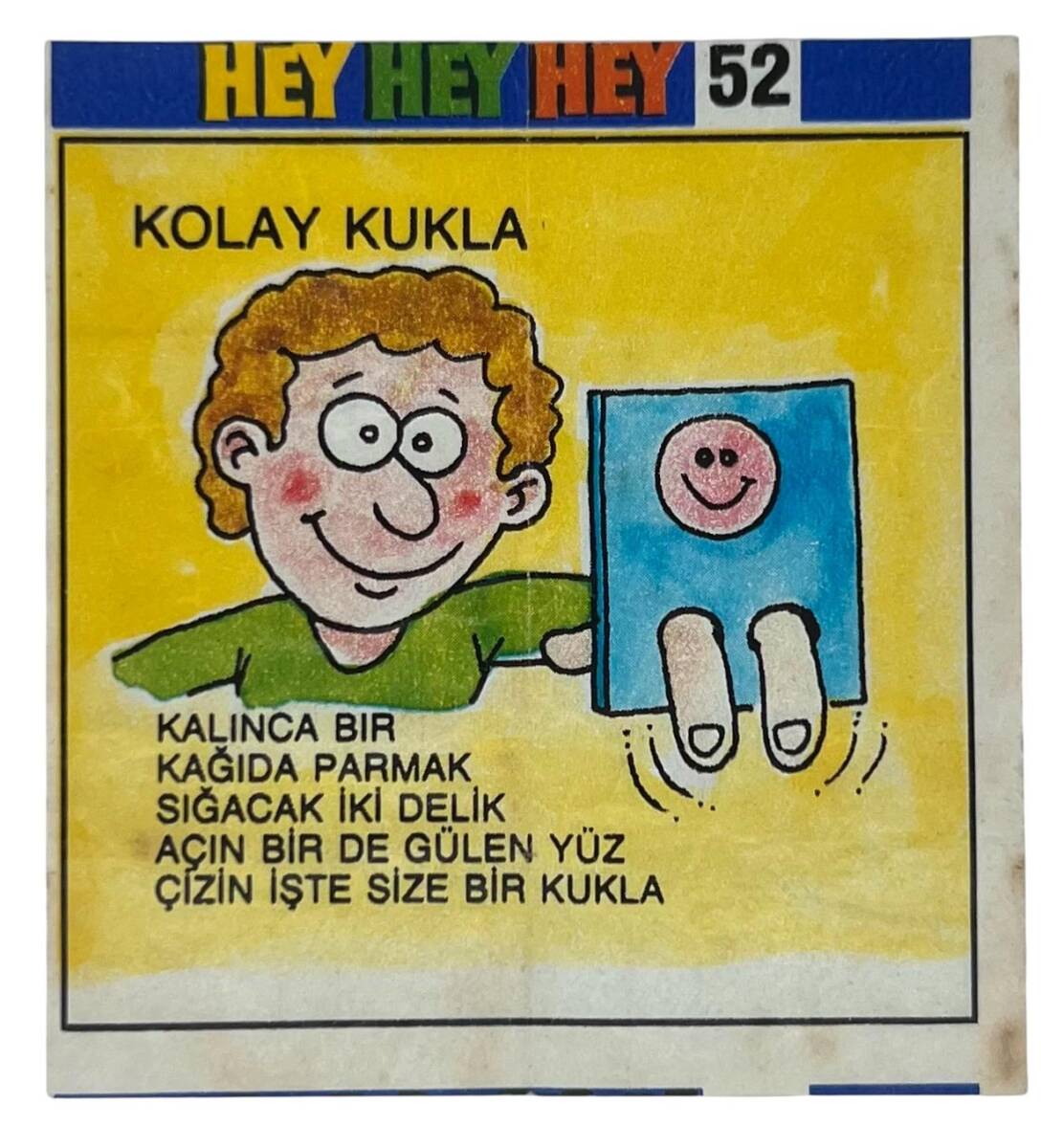 HEY Sakız Kağıdı No 52 Sakız Kağıdı Stickers SKZ1012 - 3