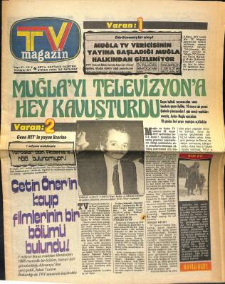 Hey Tv Magazin 16 Mayıs 1977 - Çetin Öner, Neco, Hami Tezkan, Nilüfer, Ajda Pekkan, Yeliz, Seyyal Taner, Hülya Yiğitalp NDR84770 - 1