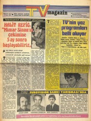 Hey Tv Magazin 17 Nisan 1978 - Halit Refiğ - Doğan Şener, Rüçhan Çamay, Nazan Şoray, Erhun Ateş NDR84760 - Gökçekoleksiyon
