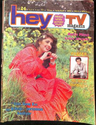 Hey Tv Magazin 24 Nisan 1978 - Ayşe Mine, Ali Rıza Binboğa, Sezen Aksu, Seracettin Erman, İnci Çayırlı, Tina Turner, Bob James, Annamaria NDR84714 - 1