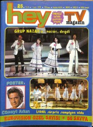 Hey Tv Magazin - 25 Temmuz 1977 - Sabri Çağlayan, Diner Bingöl, Nil Burak, Orhan Gencebay, Oya Aydoğan, Helmut Berger, Sevda Karaca NDR84752 - Gökçekoleksiyon