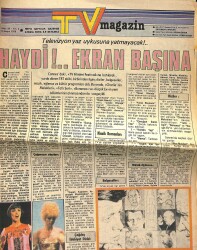 Hey Tv Magazin 8 Mayıs 1978 - Leif Garrett, Nilüfer, Ahmet Üstel, Lorne Green, Altan Erbulak, Ferhan Şensoy NDR84774 - Gökçekoleksiyon