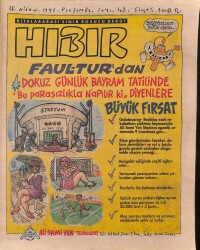 Hıbır Dergisi Sayı 103 Kıtalararası Sinir Bozucu Dergi 18 Nisan 1991 NDR20935 - Gökçekoleksiyon